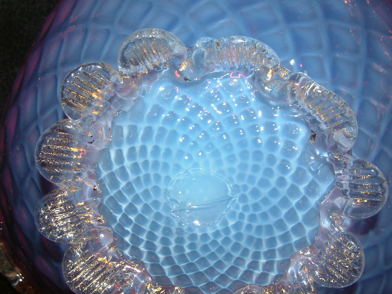 Venetian Tri Shaped Centerpiece Bowl - Image 2