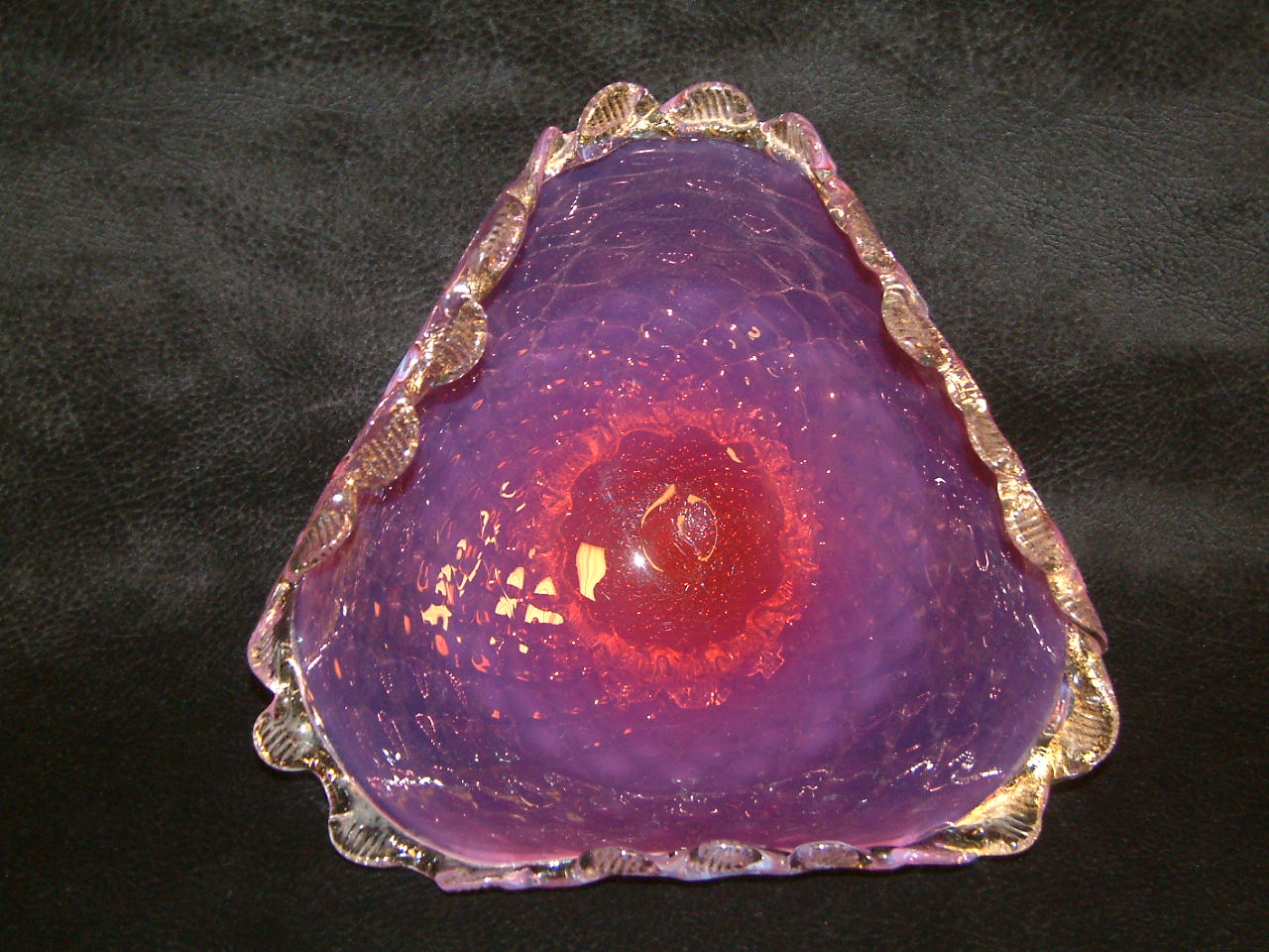 Venetian Tri Shaped Centerpiece Bowl - Image 4