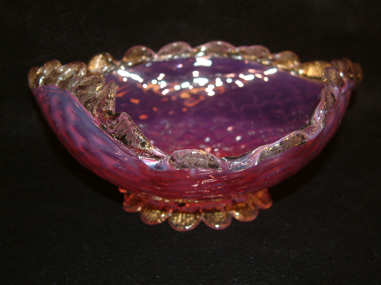 Venetian Tri Shaped Centerpiece Bowl - Image 5
