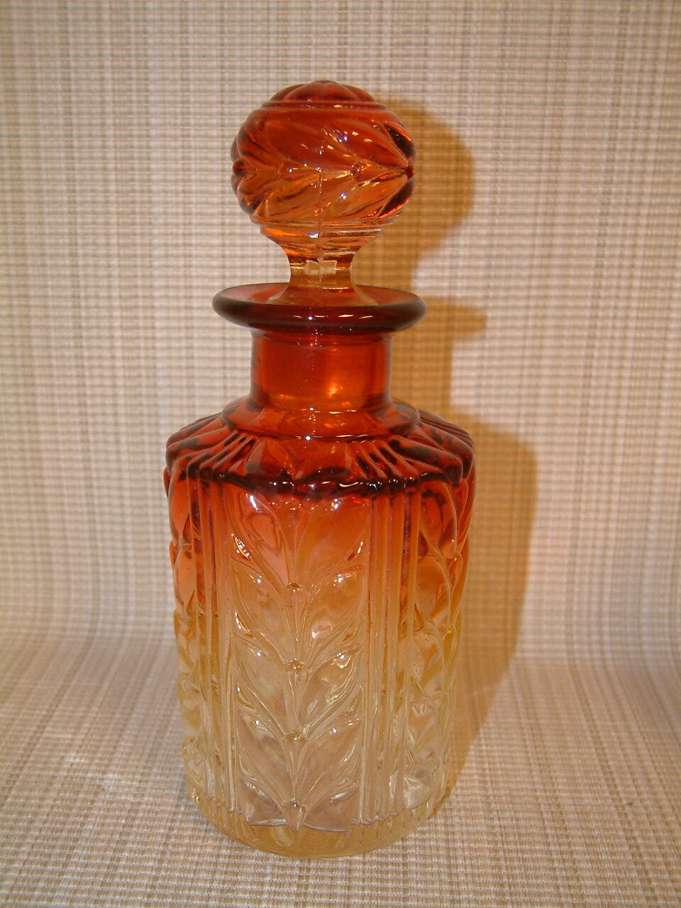 Baccarat Laurel Leaf Laurier Perfume Bottle