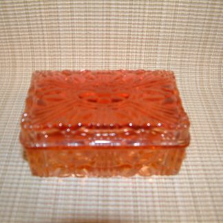 Baccarat Rose Tiente Laurel Leaf Laurier Box