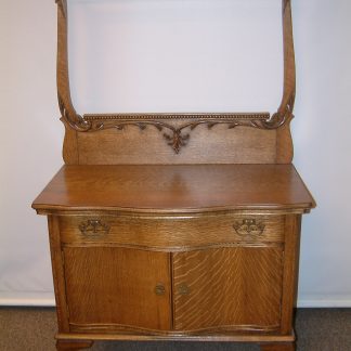 Oak Pawfoot Washstand Nightstand