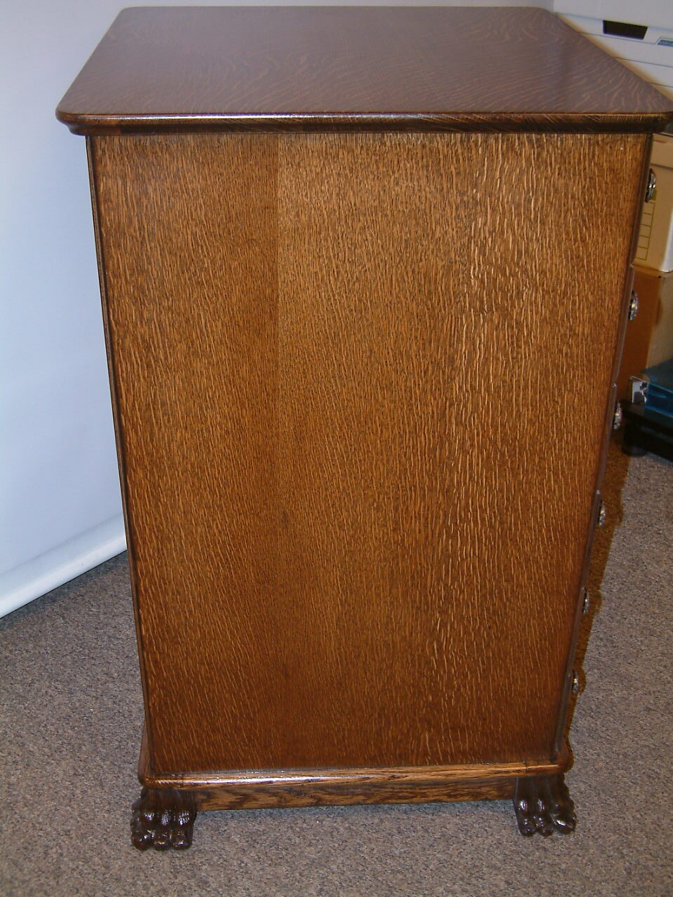 Quartersawn Edison Oak Music Cabinet - Image 5