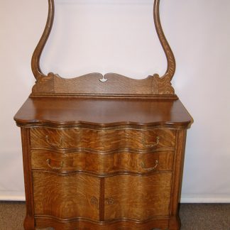 Quartersawn Oak Clawfoot Washstand Nightstand