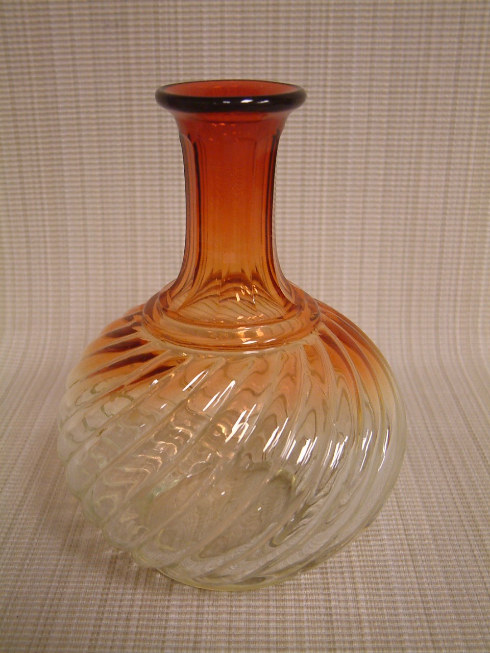 Baccarat Rose Tiente Swirl Bambous 3 pc Bedside Water Set ON SALE - Image 4
