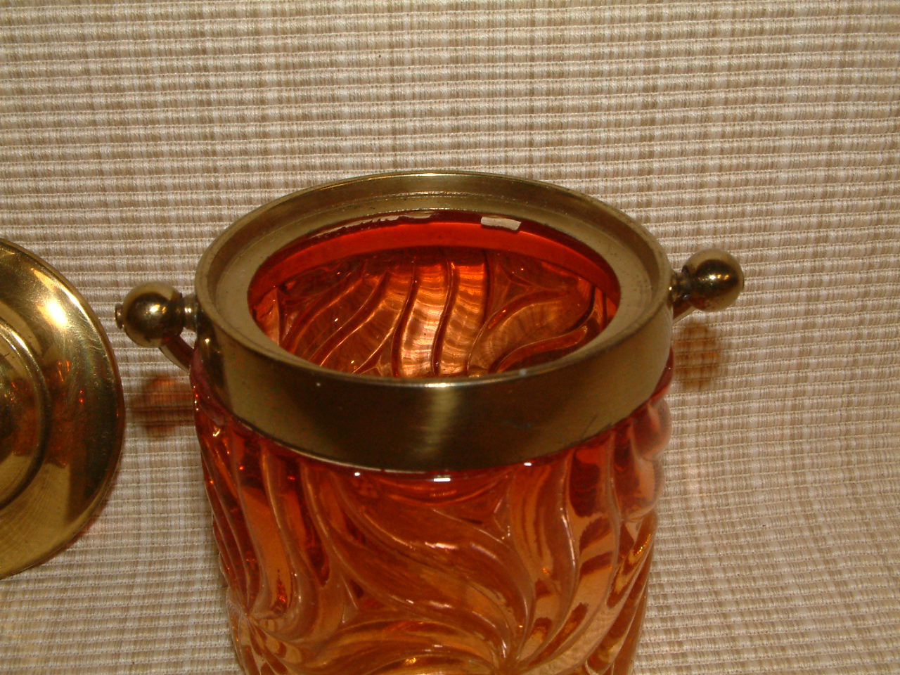 Baccarat Rose Tiente Pinwheel Jam Pot - Image 5