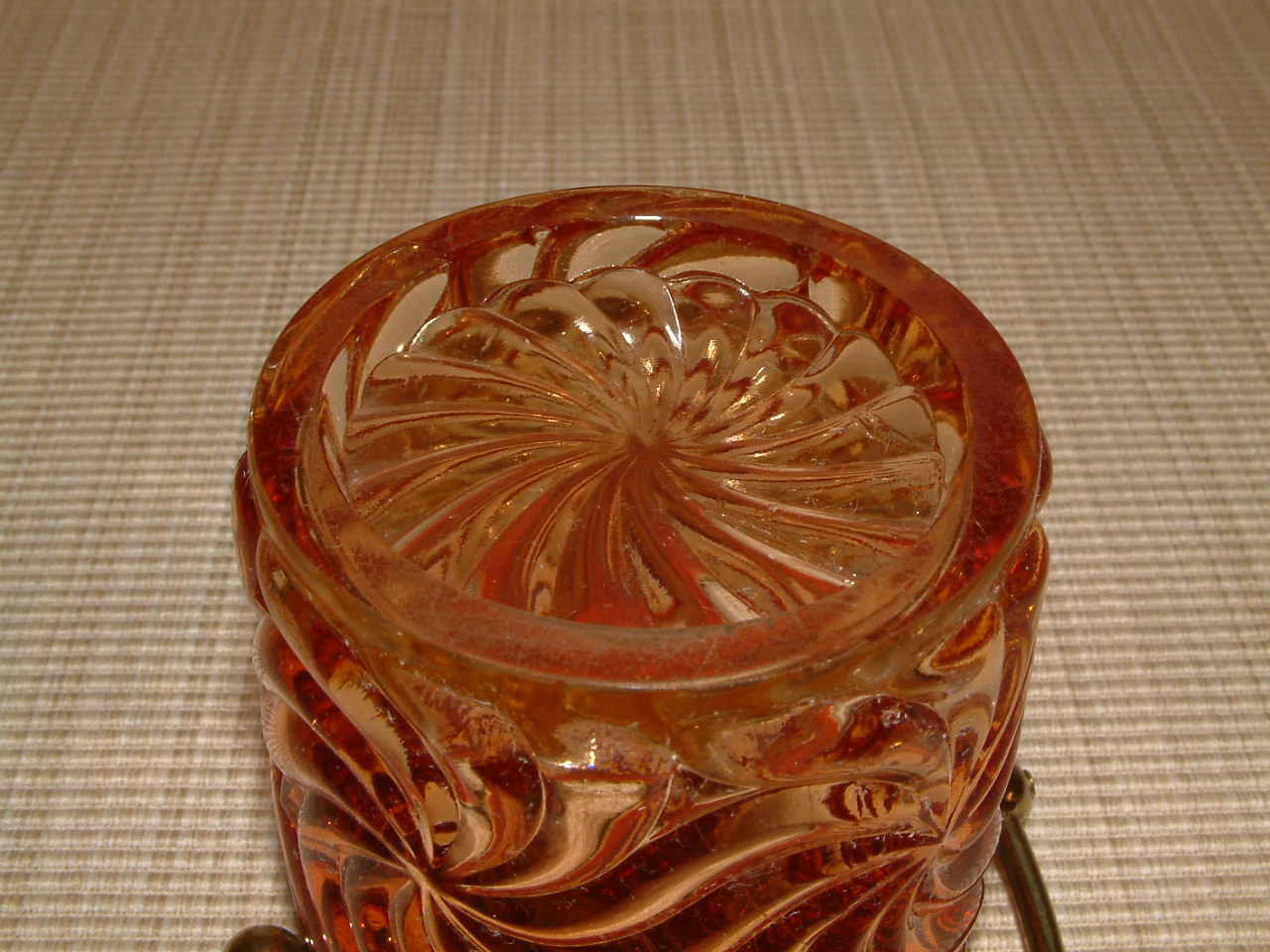 Baccarat Rose Tiente Pinwheel Jam Pot - Image 7