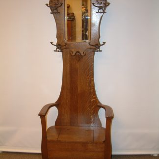 Quartersawn Oak Small Hallbench