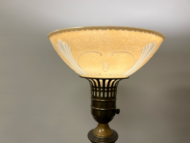Matched PAIR Torchiere Lamps SOLD - Image 3