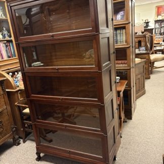 Mahogany 5 Stack  Macey Bookcase