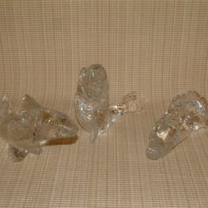 Baccarat Crystal Fish Trio