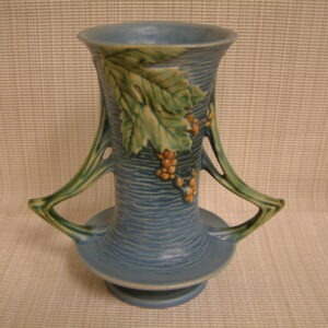 Roseville Bushberry #34-8 Handled Vase