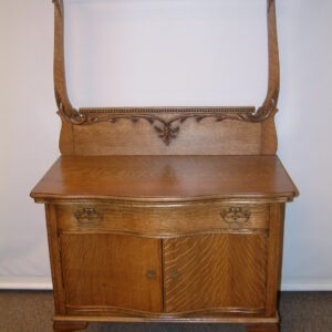 Oak Pawfoot Washstand Nightstand