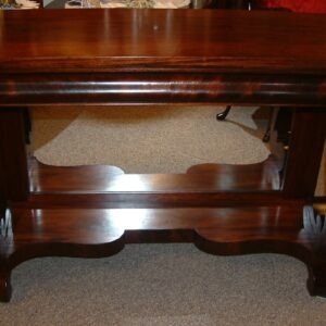 Mahogany Berkey and Gay Pier Mirror / Entry Table