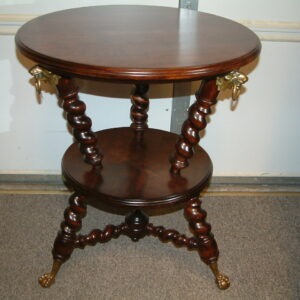Mahogany Merklen Parlor Table  SOLD