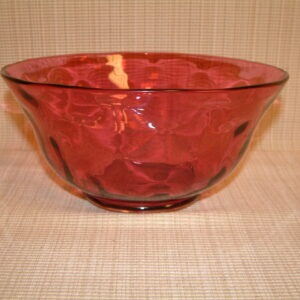 Cranberry Thumbprint High Side Bowl