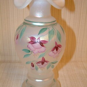 Fenton Hand Painted Double Signed Vase