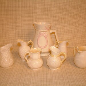 Belleek Assorted Pitchers /  Creamers
