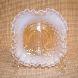 Fenton French Opalescent Hobnail Bon Bon