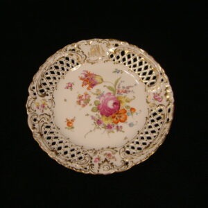 Dresden Ambrosius Lamm Reticulated Plate  SOLD