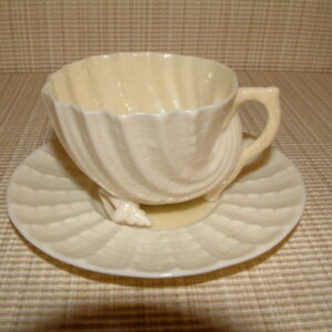 Belleek Neptune Demitasse Cup and Saucer