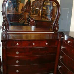 Mahogany Dresser with Matching Chest  SOLD