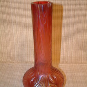 Cranberry Kralik Bohemian Vase