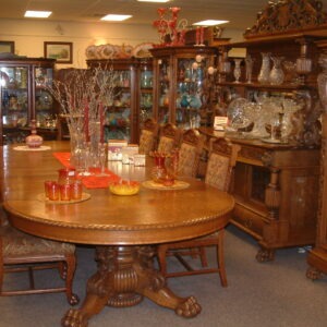 Fancy Winged Griffin Banquet Dining Set