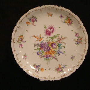 Dresden Rare Large 12 3/4" Platter