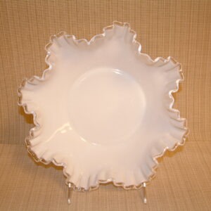 Fenton Silver Crest Centerpiece Bowl