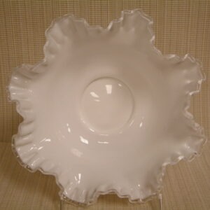 Fenton Silver Crest Open Bowl