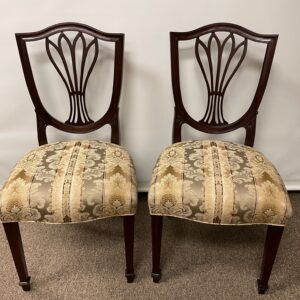 Mahogany Federal Dining Chairs Set of 8
