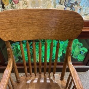 Quartersawn Oak Arrowback Lodge Chair