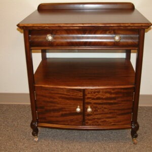 Mahogany Nightstand / Washstand Oversized  SOLD