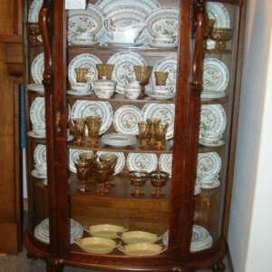 Dark Oak China Cabinet