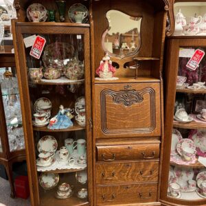 Fancy Oak Hooded Secretary