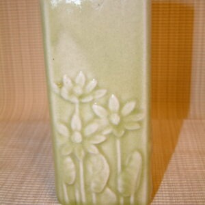 Rookwood Green Water Lily Vase