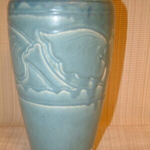 Rookwood Tall  Blue Waves 1928 Vase