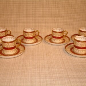 Royal Worcester Demitasse Cups Set of 6