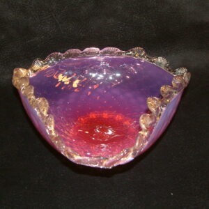 Venetian Tri Shaped Centerpiece Bowl