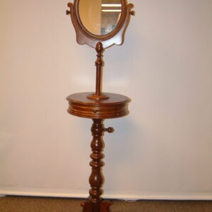 Walnut Victorian Tall Shaving Stand  **  SALE PENDING
